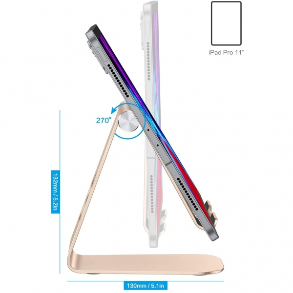 OMOTON T1 Alminyum iPad Stand-Gold