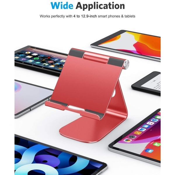 OMOTON T1 Alminyum iPad Stand-Red