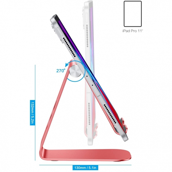 OMOTON T1 Alminyum iPad Stand-Red