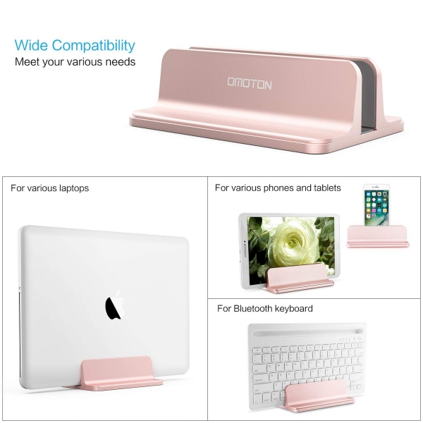 OMOTON Laptop Stand-Rose Gold