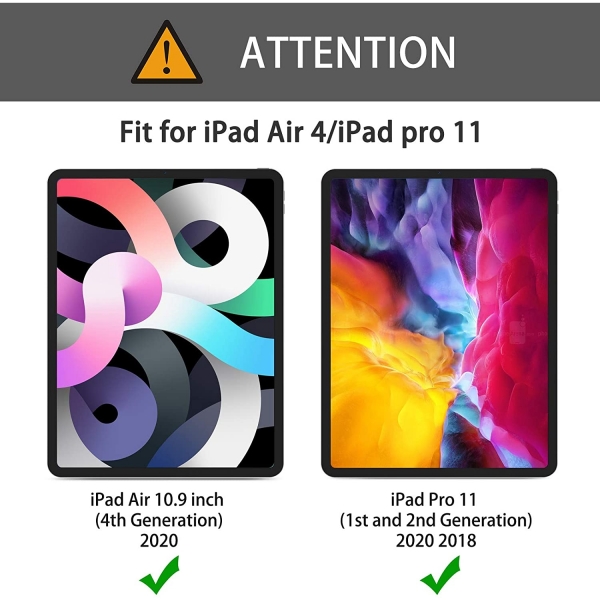 OMOTON iPad Air 4 Temperli Cam Ekran Koruyucu (10.9 in)(2 Adet)