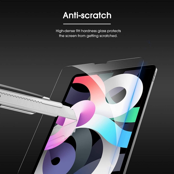 OMOTON iPad Air 4 Temperli Cam Ekran Koruyucu (10.9 in)(2 Adet)