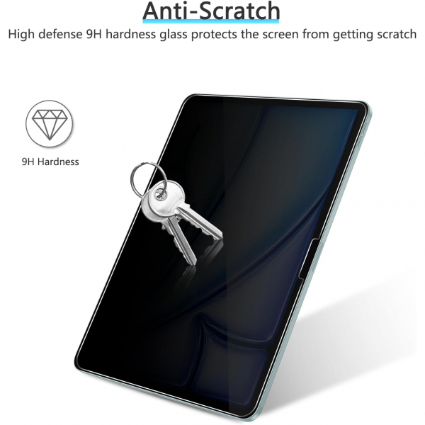 OMOTON iPad Air 7.Nesil Privacy Ekran Koruyucu (2 Adet)