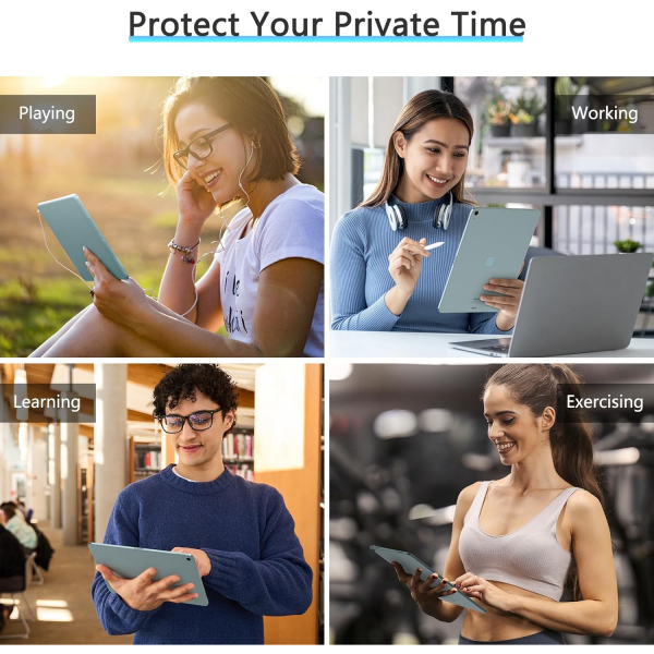 OMOTON iPad Air 7.Nesil Privacy Ekran Koruyucu (2 Adet)