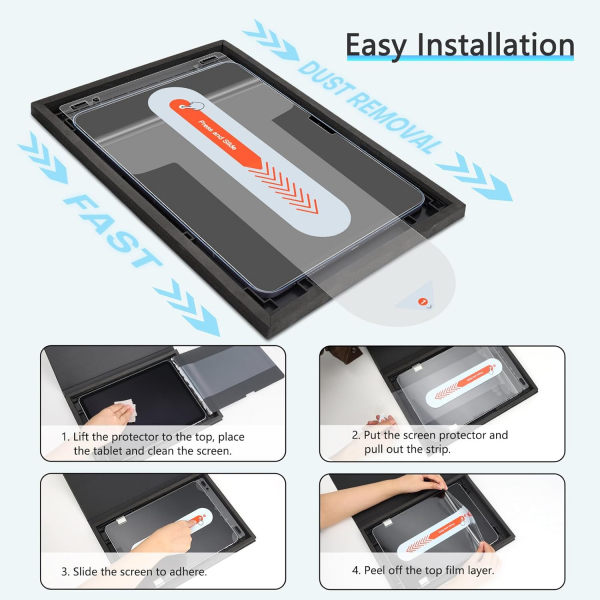 OMOTON iPad Air 7.Nesil Privacy Ekran Koruyucu (2 Adet)