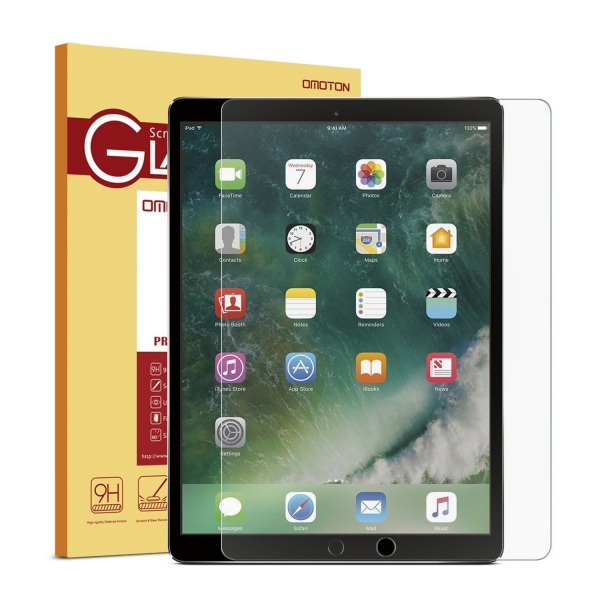 OMOTON iPad Pro Temperli Cam Ekran Koruyucu (12.9 in)