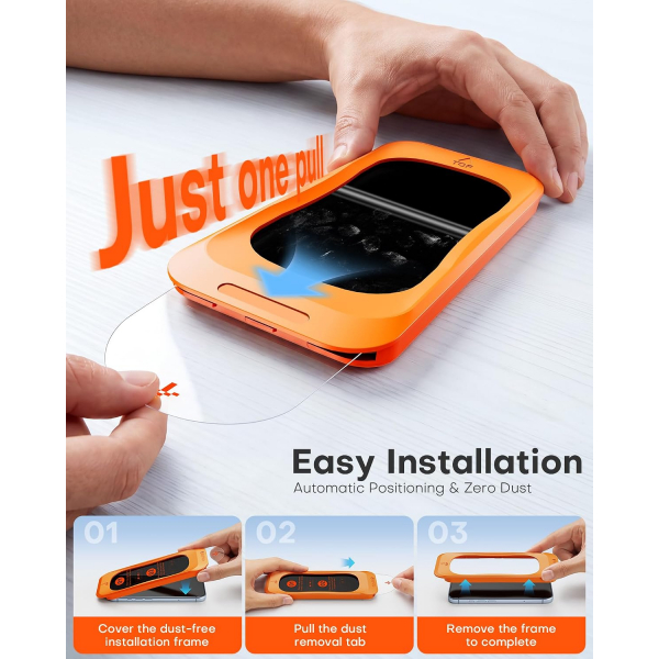 OMOTON iPhone 18 Pro Gizlilik Ekran Koruyucu (2 Adet)