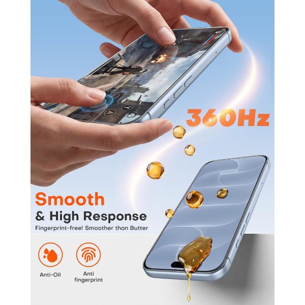 OMOTON iPhone 18 Pro Gizlilik Ekran Koruyucu (2 Adet)