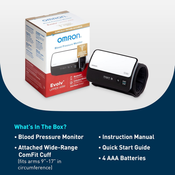 OMRON Evolv Kablosuz Ak�ll� Tansiyon Aleti