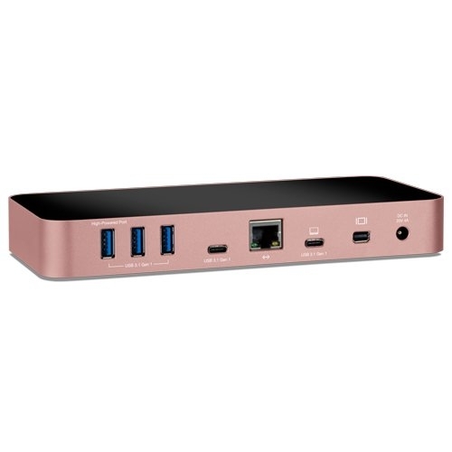 OWC 10 Balantl USB-C Dock (Pembe Altn)