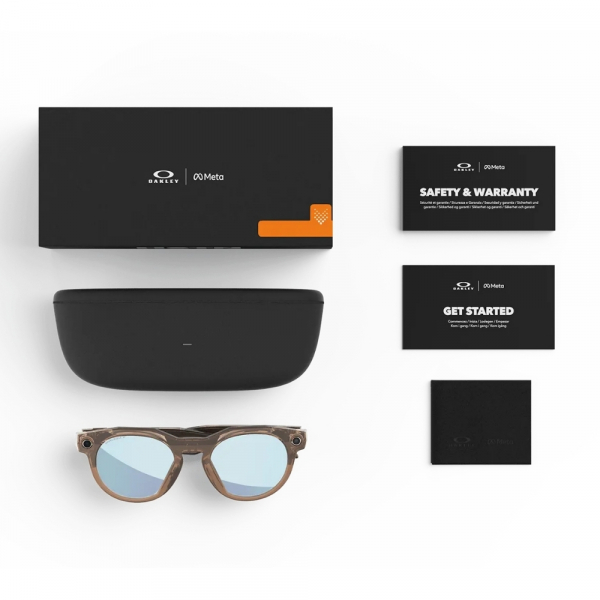 Oakley Meta HSTN Akll Gzlk(Brown Smoke/Polarize)