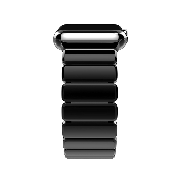Oittm Apple Watch Paslanmaz elik Kay (42mm)-Bright Black