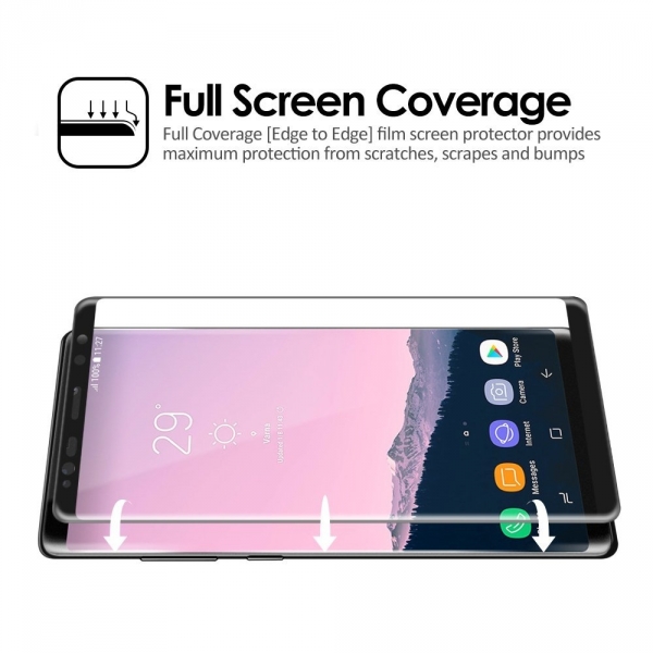 Olycism Samsung Galaxy Note 8 Cam Ekran Koruyucu (Siyah)