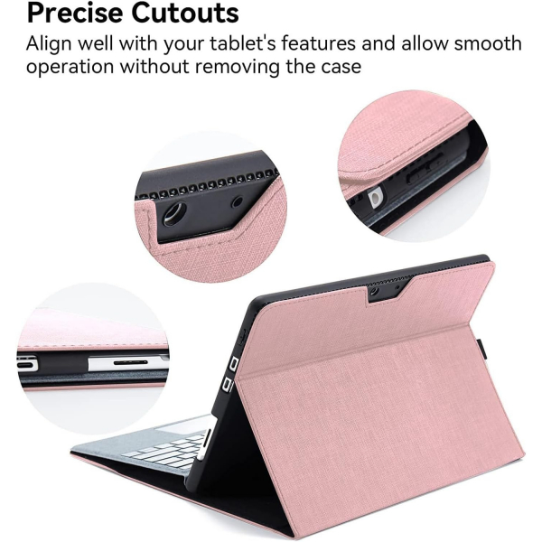 Omnpak Microsoft Surface Pro 11/10/9 Klf-Pink