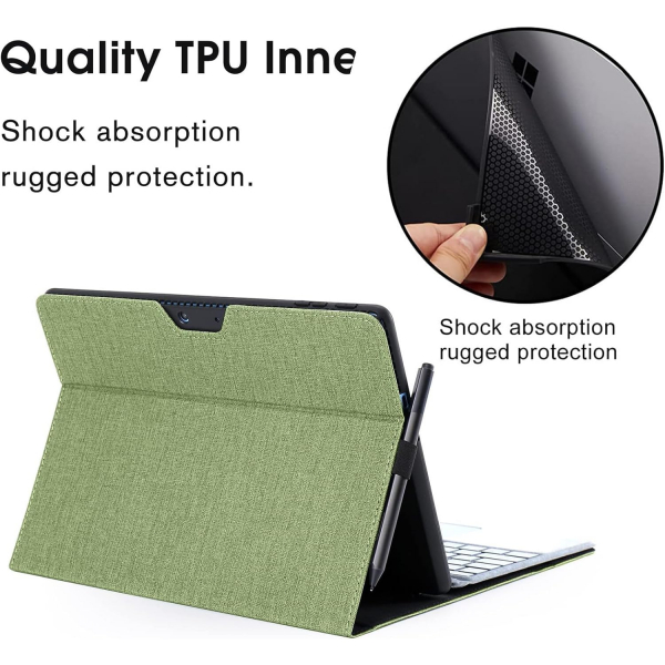 Omnpak Microsoft Surface Pro 11/10/9 Klf-Light Green