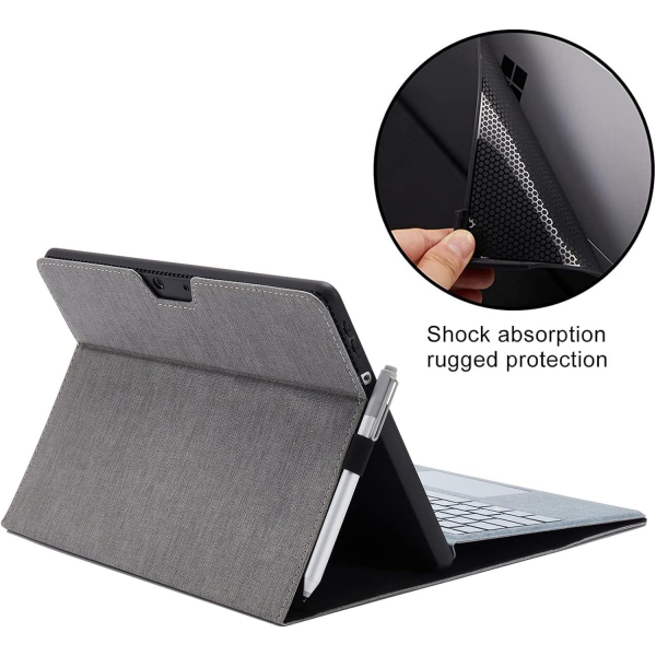 Omnpak Microsoft Surface Pro 11/10/9 Klf-Grey