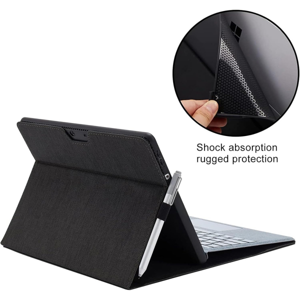 Omnpak Microsoft Surface Pro 11/10/9 Klf-Black