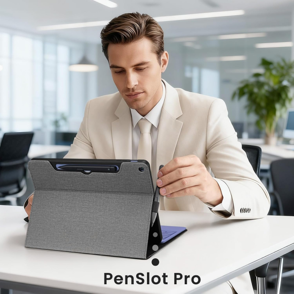 Omnpak Microsoft Surface Pro 12 Standl� K�l�f-Grey