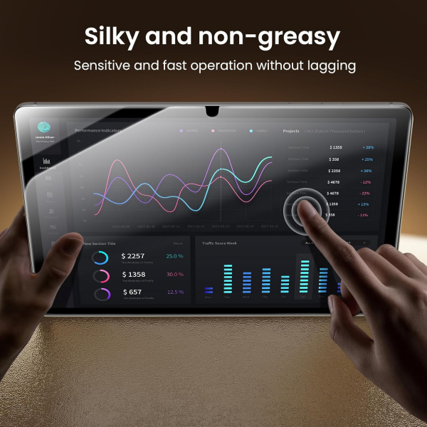 Ztotop Galaxy Tab S10 FE Plus Ekran Koruyucu (2 Adet)