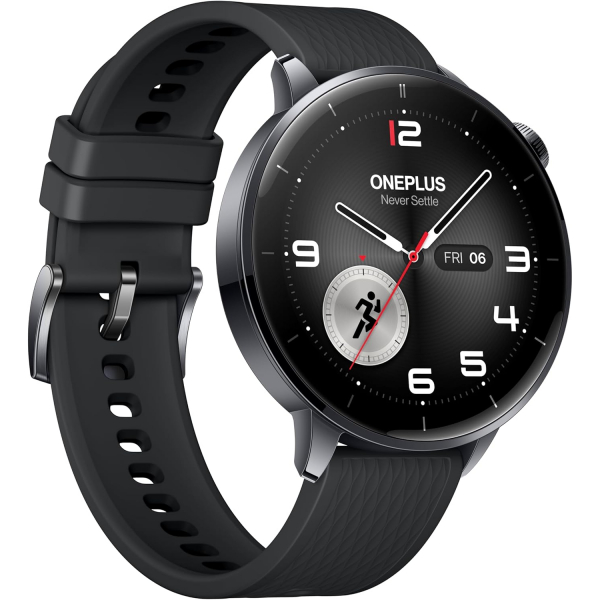 OnePlus Watch 3 Aktivite Takip Cihaz�-Black Steel