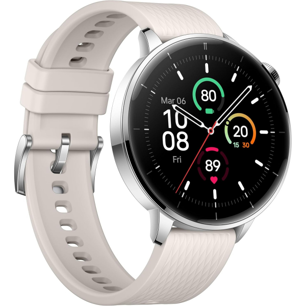 OnePlus Watch 3 Aktivite Takip Cihaz�-Silver Steel