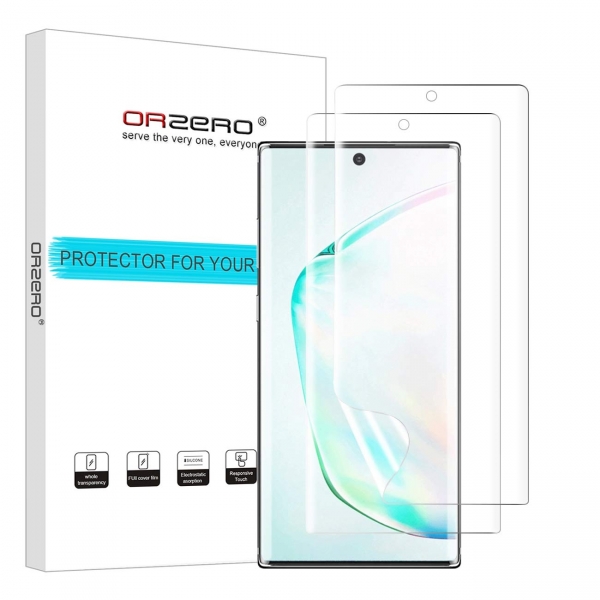 Orzero Galaxy Note 10 Ekran Korucu Film (2 Adet)