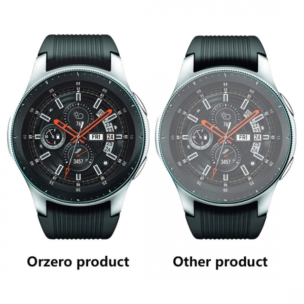 Orzero Galaxy Watch Temperli Cam Ekran Koruyucu (46mm) (3 Adet)