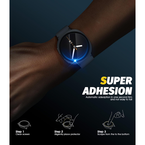 Orzero Galaxy Watch 8 44mm Ekran Koruyucu (4 Adet)