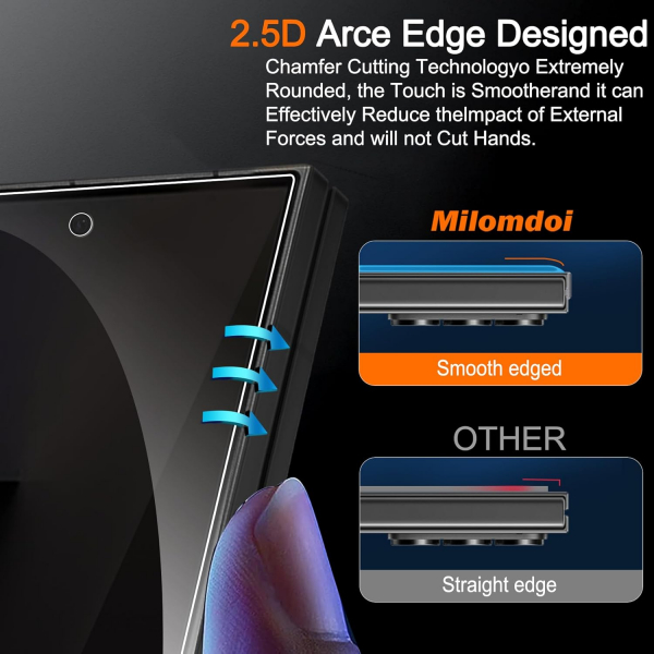 Milomdoi 9u 1 Arada Galaxy Z Fold 7 Ekran Koruyucu 
