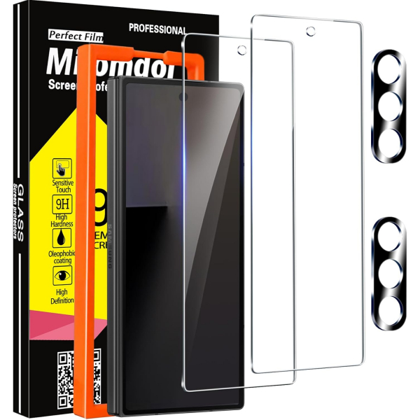 Milomdoi 9u 1 Arada Galaxy Z Fold 7 Ekran Koruyucu 