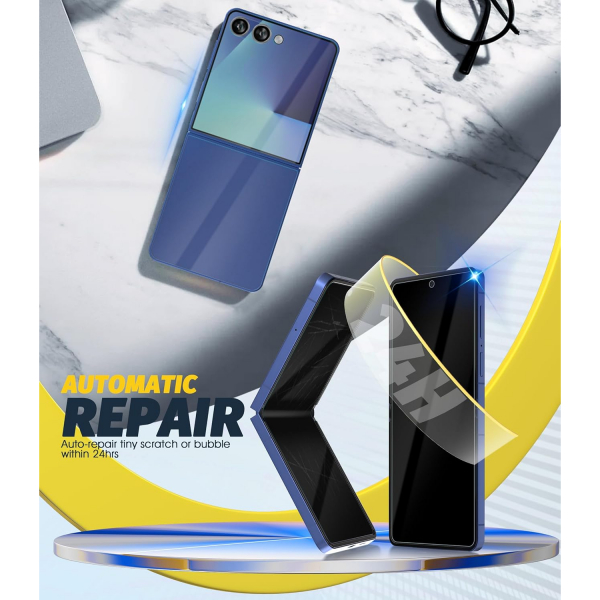 Orzero effaf Galaxy Z Flip 7 Ekran Koruyucu (3 Adet)