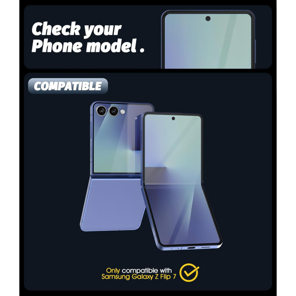 Orzero Galaxy Z Flip 7 Ekran Koruyucu (3 Adet)