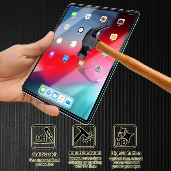Orzero iPad Pro Temperli Cam Ekran Koruyucu (11 in) (2 Adet)