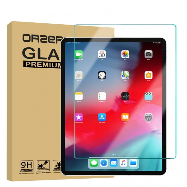 Orzero iPad Pro Temperli Cam Ekran Koruyucu (12.9in)(2018)(2Ad)