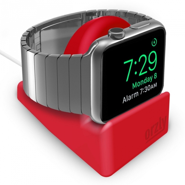 Orzly Apple Watch Stand-Red