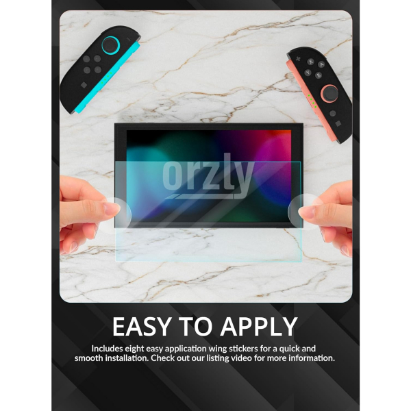 Orzly Nintendo Switch 2 Ekran Koruyucu (2 Adet)