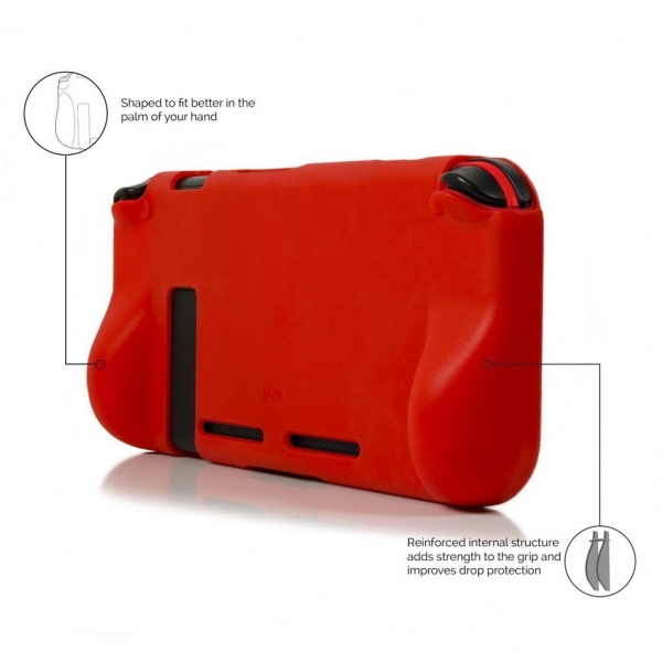 Orzly Nintendo Switch Klf-Red