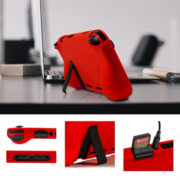 Orzly Nintendo Switch Klf-Red