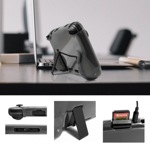 Orzly Nintendo Switch Klf-Black Slate