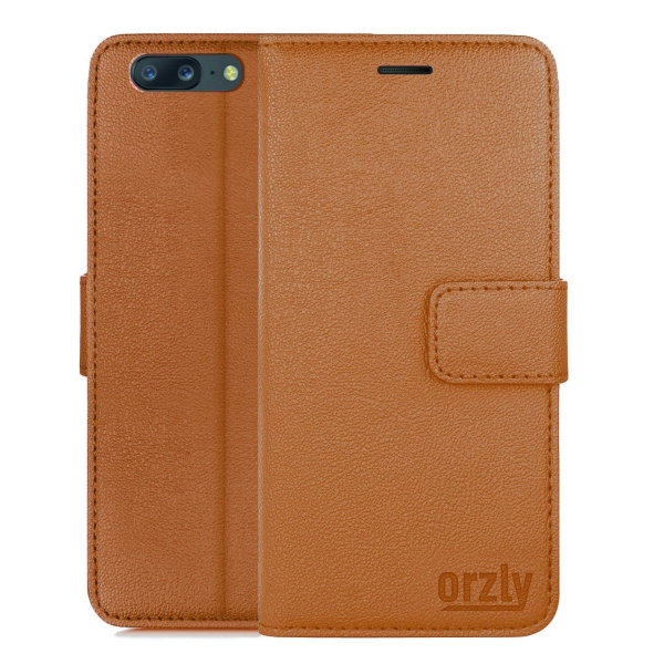 Orzly OnePlus 5 Czdan Klf-Brown Tan