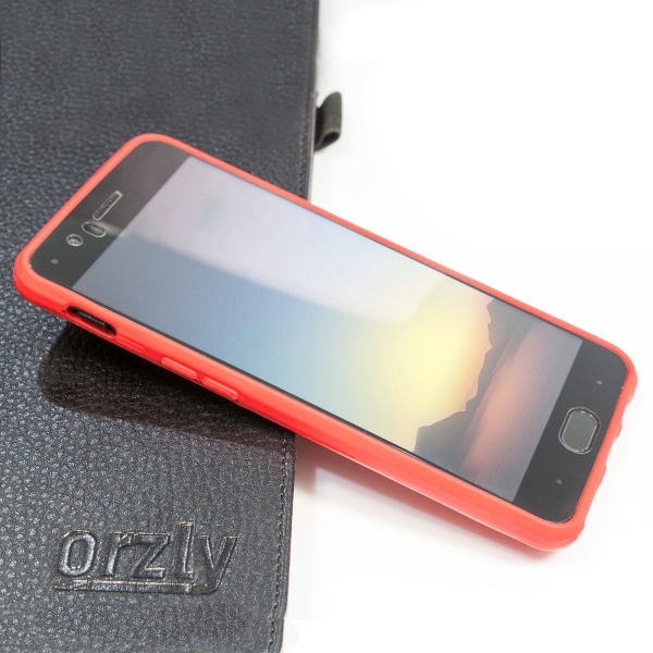 Orzly OnePlus 5 FlexiCase Slim-Fit Klf-Red