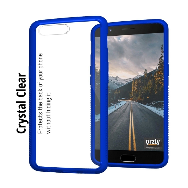 Orzly OnePlus 5 Fusion Bumper Klf-Blue
