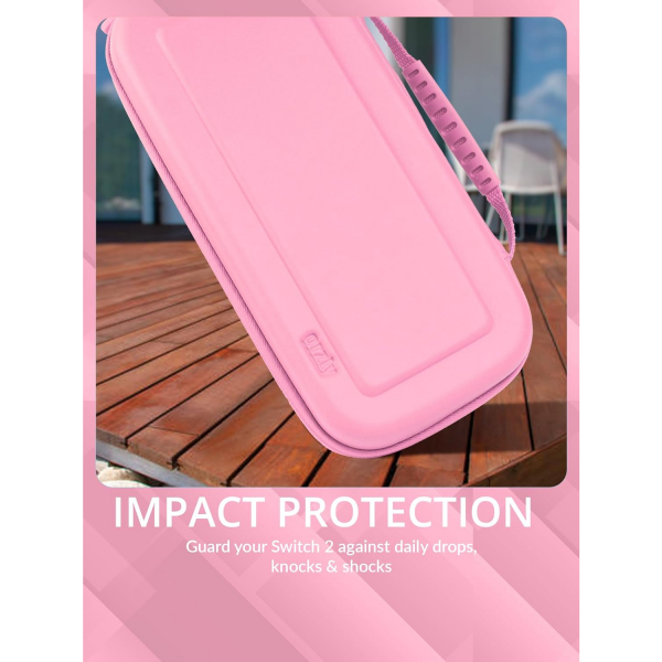 Orzly Nintendo Switch 2 Uyumlu anta-Pink