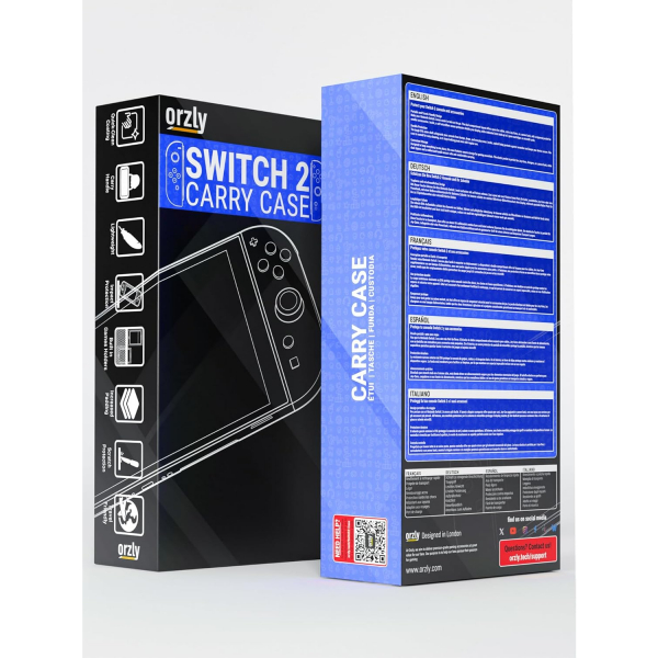 Orzly Nintendo Switch 2 Uyumlu anta-Blue