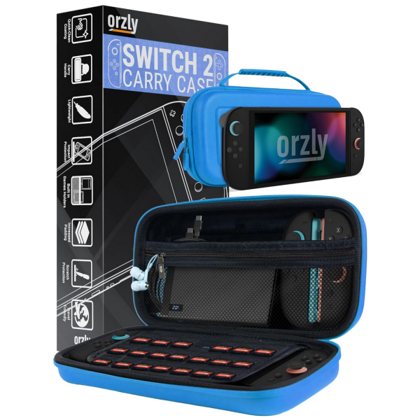 Orzly Nintendo Switch 2 Uyumlu anta-Blue