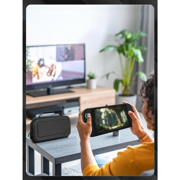 Orzly Nintendo Switch 2 Uyumlu anta-Black 