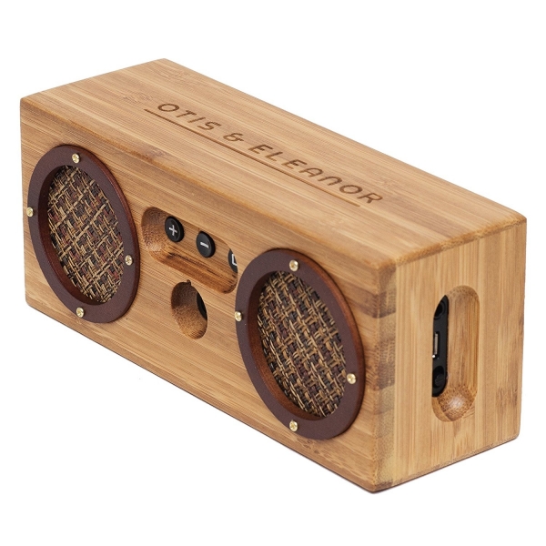 Otis And Eleanor BONGO Portatif Bluetooth Hoparlr-Brown