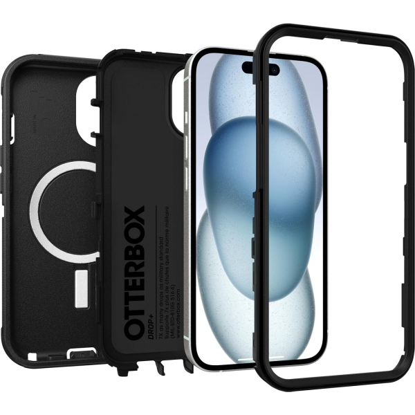 OtterBox Apple iPhone 16e Defender MagSafe Klf -Black