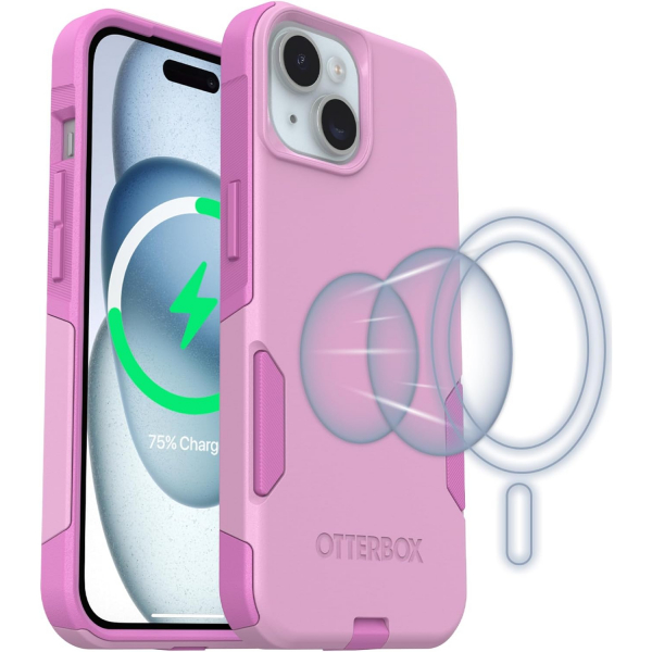 OtterBox Apple iPhone 16e Commuter MagSafe Klf -Run Wildflower