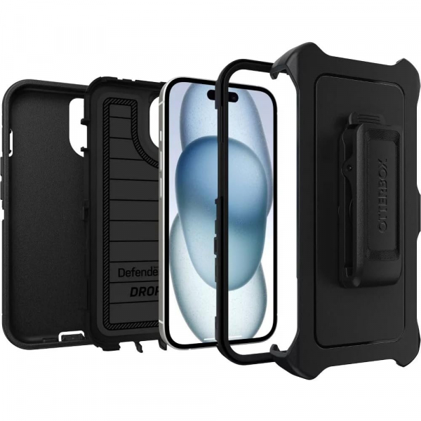 OtterBox Apple iPhone 16e Defender MagSafe Klf -Black